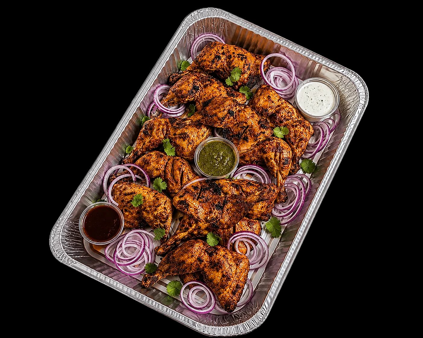 Karachi-style BBQ kababs Platter